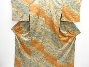 雪芝模様小紋着物